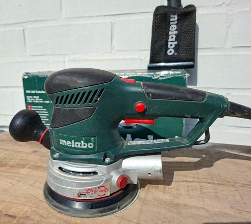 Metabo sxe 450 excentrische schuurmachine, Doe-het-zelf en Bouw, Gereedschap | Schuurmachines, Zo goed als nieuw, Excentrische schuurmachine