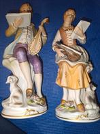 2 figurines en biscuit pour musiciens, Enlèvement ou Envoi
