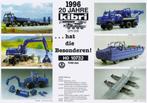 KIBRI 10732 - THW-SET - EDITION DE JUBILE 1976 - 1996 - 1/87, Autres marques, Envoi, Bus ou Camion, Neuf