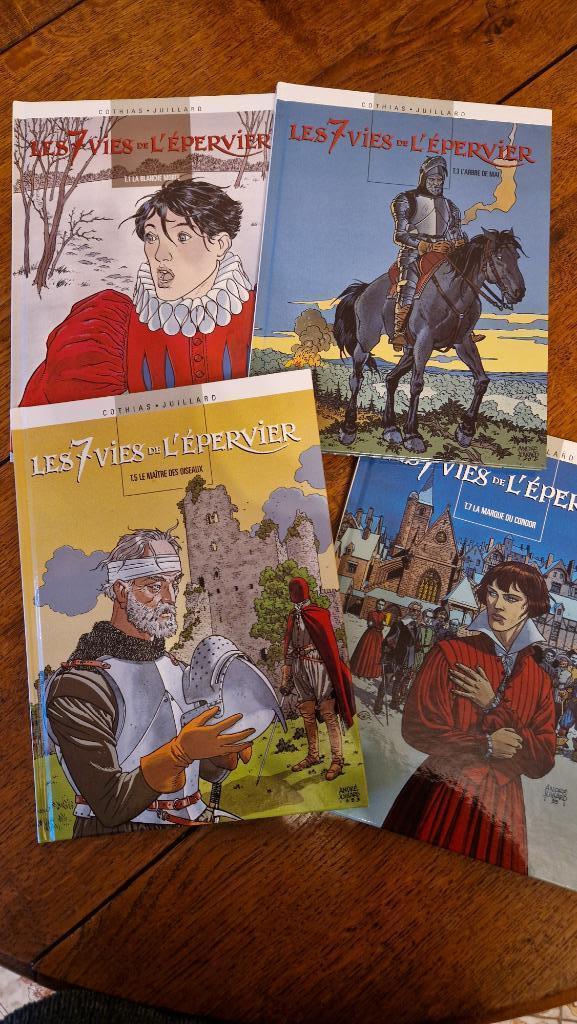 Les 7 vies de l'épervier - albums double, Boeken, Stripverhalen, Zo goed als nieuw, Ophalen of Verzenden
