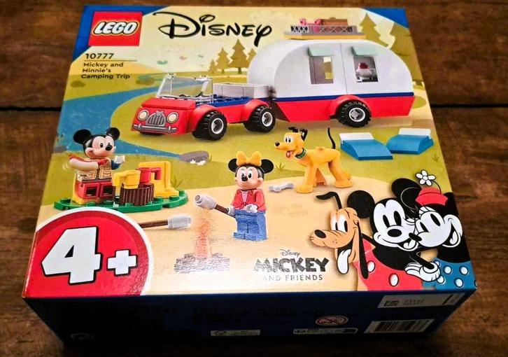 Lego 10777 Disney Mickey & Minnie's kampeertrip, Kinderen en Baby's, Speelgoed | Duplo en Lego, Nieuw, Lego, Complete set, Ophalen of Verzenden