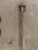 mokerhamer met lange steel, Ophalen