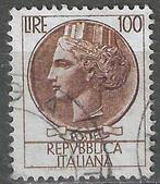 Italie 1968/1972 - Yvert 1007 - Syracuse Coin 100 l (ST), Envoi, Affranchi