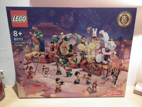 Lego De maannieuwjaarsparade nr. 80111 (1653 stuks), Kinderen en Baby's, Speelgoed | Duplo en Lego, Zo goed als nieuw, Lego, Complete set