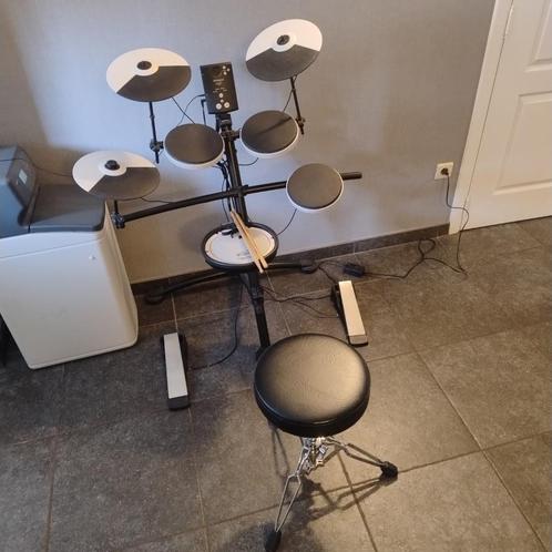 Drumstel electronisch volledig, Muziek en Instrumenten, Drumstellen en Slagwerk, Gebruikt, Overige merken, Elektronisch, Ophalen