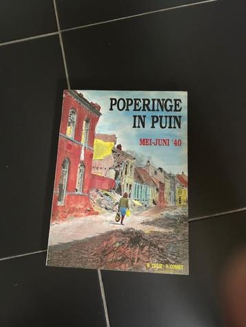 WO Poperinge in puin Mei - juni '40 beschikbaar voor biedingen