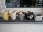 Bloempotten ( allerlei), Tuin en Terras, Ophalen of Verzenden, Zo goed als nieuw