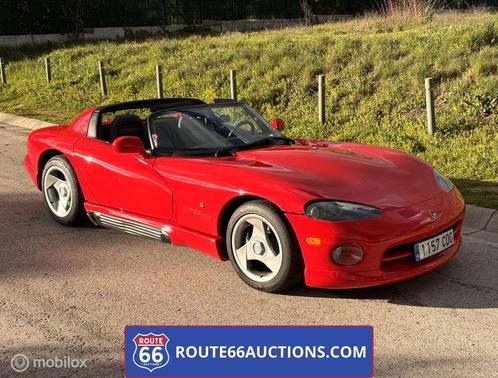 Chrysler Viper RT/10 | 1996 | Route 66 Auctions, Auto's, Oldtimers, Bedrijf, Te koop, Chrysler, Benzine, Overige carrosserie, Handgeschakeld