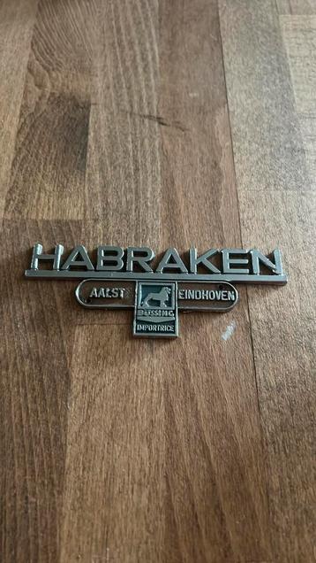 Ancien emblème : garage Büssing, Habraken, Alost, Enlèvement