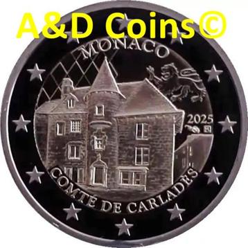 Monaco 2 Euro 2025 beschikbaar voor biedingen