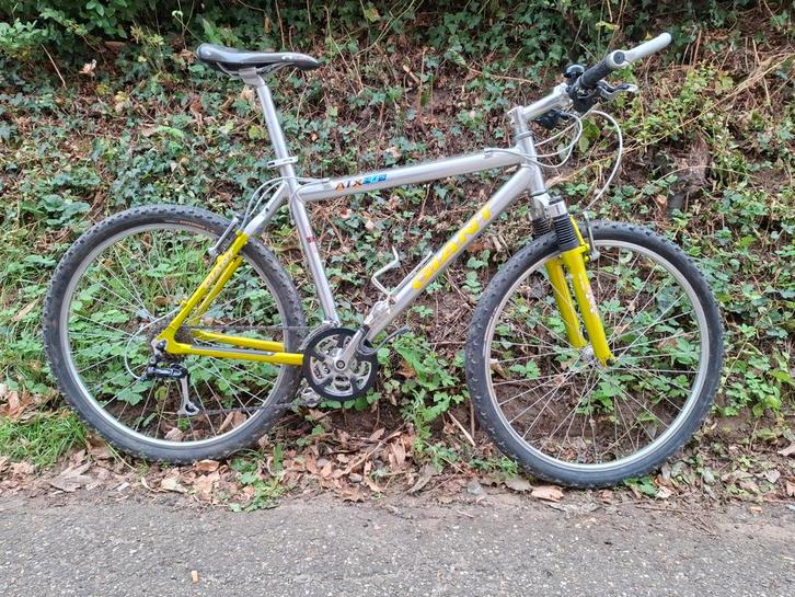 Mountainbike GIANT ATX875 aluminiumkeur, Fietsen en Brommers, Fietsen | Mountainbikes en ATB, Gebruikt, Giant, Hardtail, Ophalen