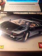 Bburago Lamborghini Diablo bouwdoos, Hobby en Vrije tijd, Overige merken, Auto, Verzenden, Groter dan 1:32
