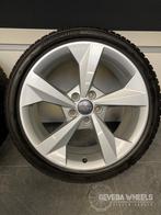 18” originele Audi A3 8P 8V 8Y velgen + winterbanden 5x112, Auto-onderdelen, Banden en Velgen, 18 inch, Gebruikt, Banden en Velgen