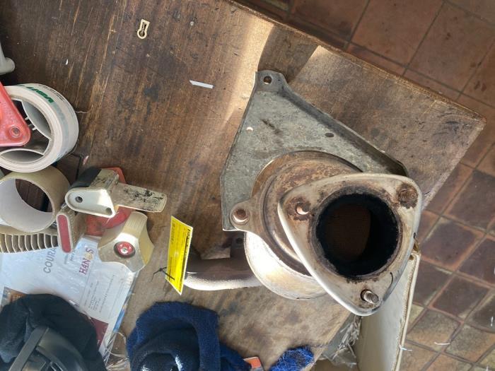 Uitlaatspruitstuk + katalysator van een Volkswagen Caddy, Auto-onderdelen, Uitlaatsystemen, Volkswagen, Gebruikt, 3 maanden garantie