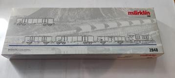 Märklin 2848 Belgische cementtrein speciale versie CLUB, Analogique, Enlèvement ou Envoi, Courant alternatif, Comme neuf