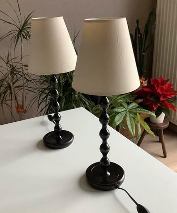 2 lampes modernistes vintage Maria Vinka, Vintage, design, merk, Moins de 50 cm, Comme neuf, Enlèvement