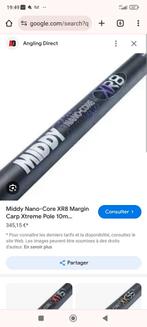 Canne Matrix Mtx E1 11.5m + Canne Middy nanocore xr8 10m, Sports nautiques & Bateaux, Comme neuf, Enlèvement ou Envoi