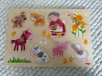 Diverse houten kinderpuzzels, Ophalen, 2 tot 4 jaar, Gebruikt, 10 tot 50 stukjes
