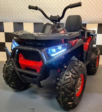 Kinderquad Spider - leren zit - rubberen banden- verlichting beschikbaar voor biedingen