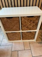 4x box “bullig” voor kallax kast, Huis en Inrichting, Kasten | Boekenkasten, Ophalen, Zo goed als nieuw