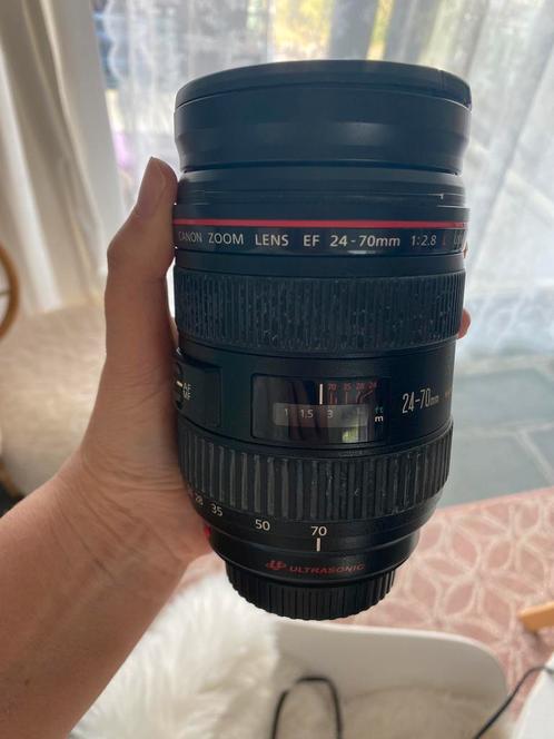 Canon EF 24 70 2.8 L USM, Audio, Tv en Foto, Foto | Lenzen en Objectieven, Zo goed als nieuw, Ophalen of Verzenden