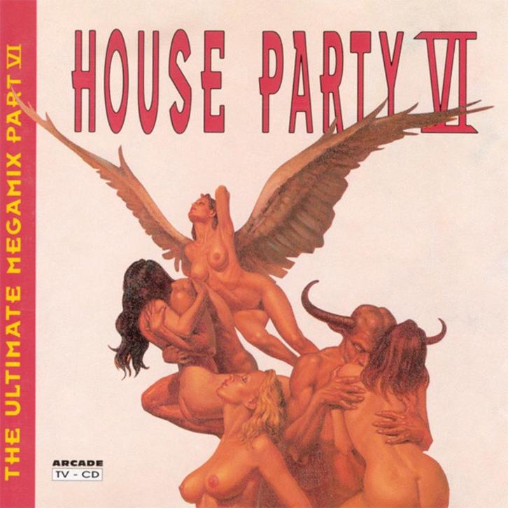 1876 - HOUSE PARTY VI - THE ULTIMATE MEGAMIX - NIEUW, Cd's en Dvd's, Cd's | Dance en House, Nieuw in verpakking, Techno of Trance