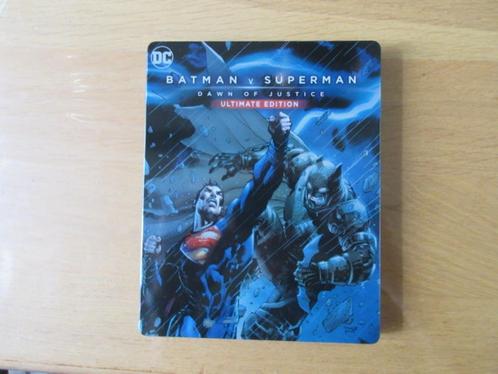 Batman V Superman Dawn of Justice steelbook (Jim Lee comic a, Cd's en Dvd's, Blu-ray, Zo goed als nieuw, Science Fiction en Fantasy