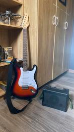 Elektrische gitaar, Muziek en Instrumenten, Snaarinstrumenten | Gitaren | Elektrisch, Nieuw, Met versterker, Solid body, Ophalen