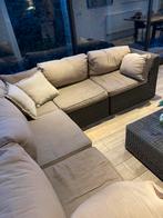 Lounge bruin Bristol, Ophalen, Gebruikt, Riet of Rotan