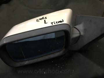 Spiegel BMW E46 sedan en touring Titansilber metallic links beschikbaar voor biedingen