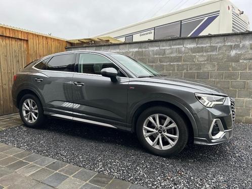 Audi Q3 35 TFSI Sportback S line S tronic Led Navi Leder Cam, Auto's, Audi, Bedrijf, Te koop, Q3, ABS, Achteruitrijcamera, Adaptieve lichten