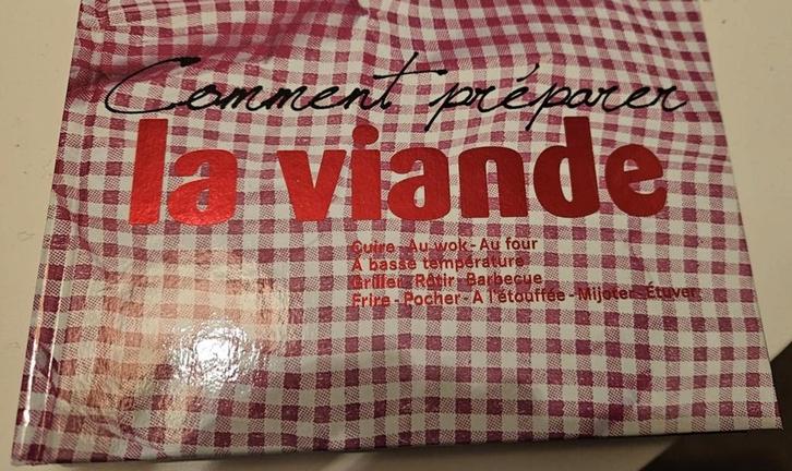 Comment préparer la viande" P. Coucquyt, Livres, Livres de cuisine, Neuf, Plat principal, Enlèvement