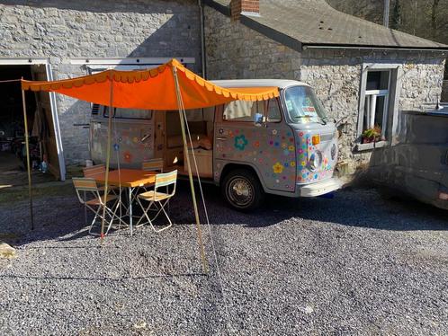 Vw t2 b 1976, Auto's, Oldtimers, Particulier, Volkswagen, Benzine, Zilver of Grijs, Beige, Stof, Ophalen