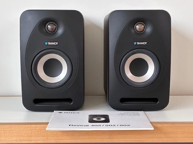 Tannoy Reveal 402 studiomonitors in prima staat!, TV, Hi-fi & Vidéo, Enceintes, Utilisé, Enlèvement ou Envoi