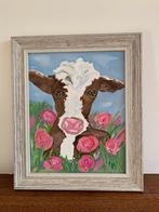 Peinture à l'huile de vache, Antiquités & Art, Envoi