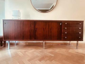 Vintage retro xl dressoir beschikbaar voor biedingen