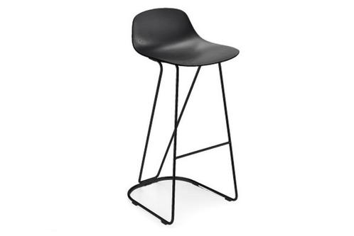 BARKRUK PURE LOOP zwart 'infiniti', Huis en Inrichting, Barkrukken, Nieuw, 60 tot 90 cm, Kunststof, 5 krukken of meer, Ophalen
