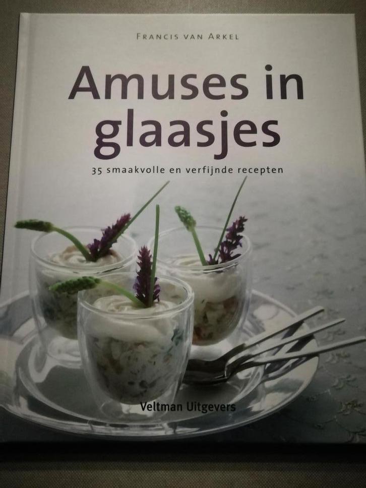 NIEUW kook boek, amuses in glaasjes, Livres, Livres de cuisine, Neuf, Europe, Enlèvement ou Envoi
