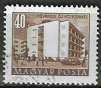 Hongarije 1953-1954 - Yvert 1085 - Heropbouwingsplan (ST), Timbres & Monnaies, Timbres | Europe | Hongrie, Affranchi, Envoi