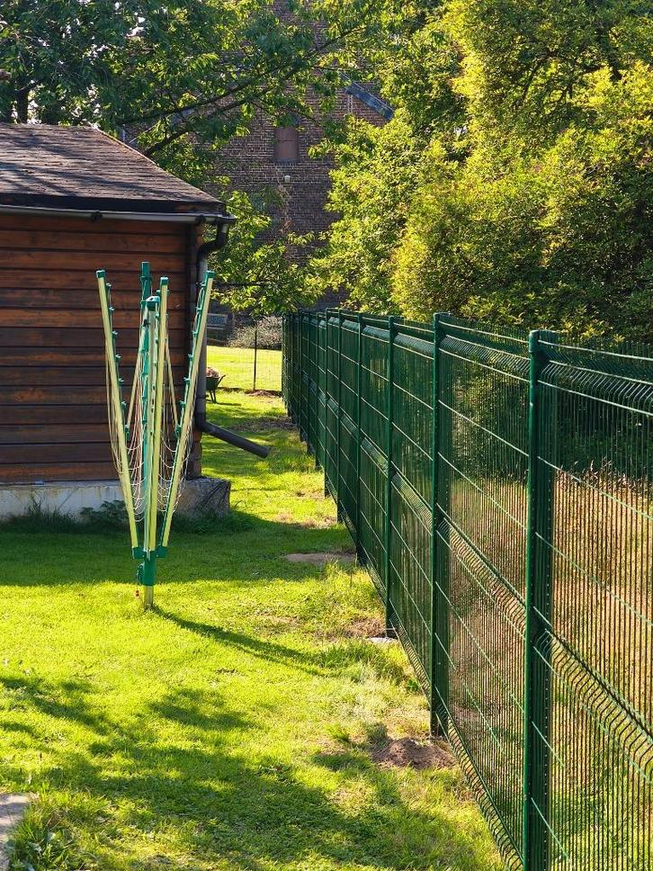 Pose clôture, Tuin en Terras, Tuinhekken en Hekwerk, Nieuw, Gaashekwerk, IJzer, Met poort, Ophalen