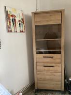 Meuble avec vitrine, Huis en Inrichting, Kasten | Buffetkasten, Ophalen, Met deur(en), 50 tot 100 cm, Zo goed als nieuw