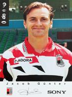 Spelerskaart Günter Jacob - RWDM - seizoen 1995/1996, Ophalen of Verzenden, Zo goed als nieuw, Spelerskaart