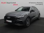 Audi Q8 Q8 55 TFSI Quattro Tiptronic, Auto's, Automaat, Q8, Zilver of Grijs, Lederen bekleding