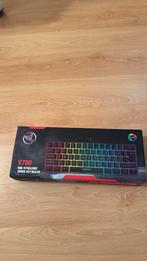 Clavier gamer rgb Hysj v700 white, Computers en Software, Gaming toetsenbord, Ophalen of Verzenden, Zo goed als nieuw, Hysj