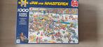 Puzzel Jan van Haasteren - Motorrace, Comme neuf, 500 à 1500 pièces, Puzzle, Enlèvement ou Envoi