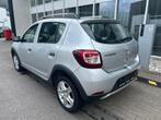 Dacia Sandero Stepway 0.9 TCe met 81000km goede staat, Euro 5, Stof, Zwart, Bedrijf