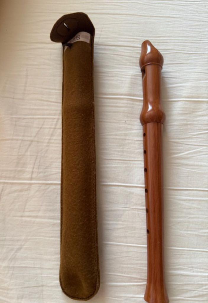 Blokfluit Kung - Zwitsers merk + bijhorende tas – als nieuw, Muziek en Instrumenten, Blaasinstrumenten | Blokfluiten, Zo goed als nieuw