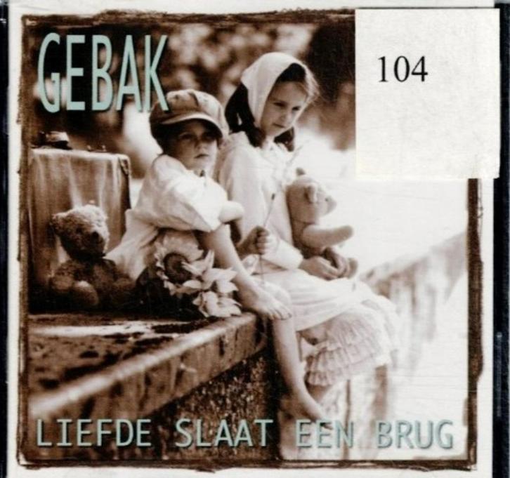 cd   -   Gebak – Liefde Slaat Een Brug, Cd's en Dvd's, Cd's | Overige Cd's, Ophalen of Verzenden