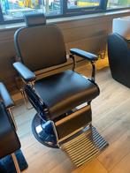 Barbierstoel Old Luxe kappers knipstoel kapsalon groothandel, Huis en Inrichting, Stoelen, Overige materialen, Zwart, Nieuw, Ophalen of Verzenden