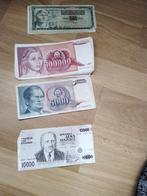 billets anciens dinars yougoslaves, Enlèvement ou Envoi